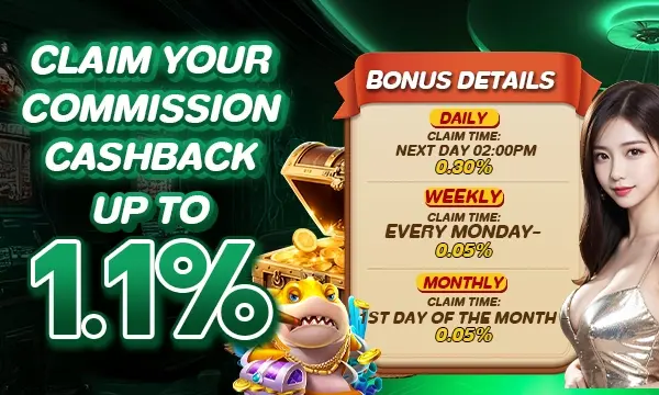 GOD345 Commission Cashback Promotions