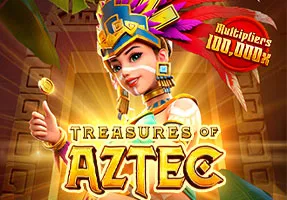 GOD345 Online Slot Games Treasure of Aztec
